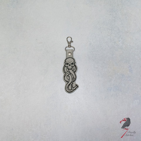 Evil Wizard Sign Keychain