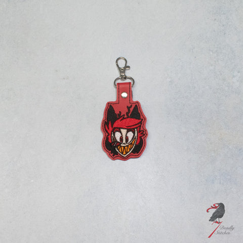 Hazbin Hotel Alastor Keychain