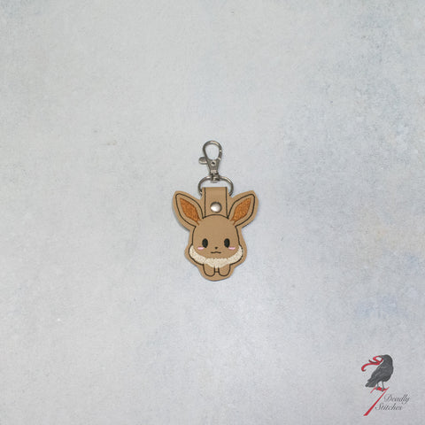 Evolving Fox Keychain