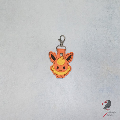 Fire Fox Keychain