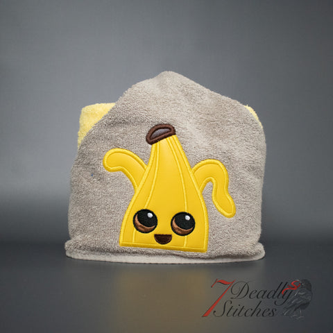 Banana Hooded Bath Towel