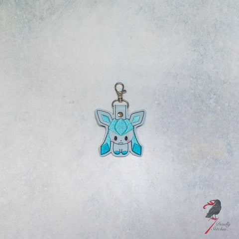 Ice Fox Keychain