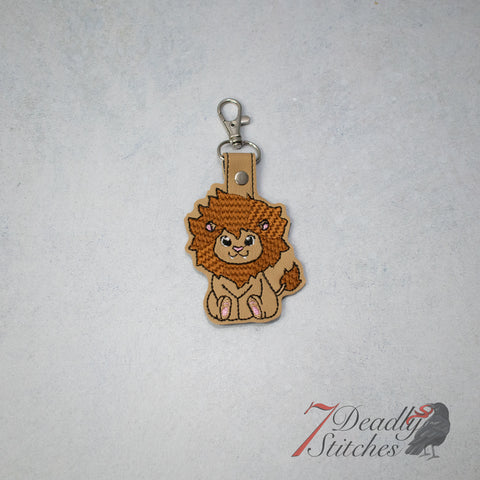 Chibi Lion Keychain