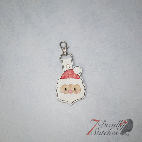 Cute Santa Keychain