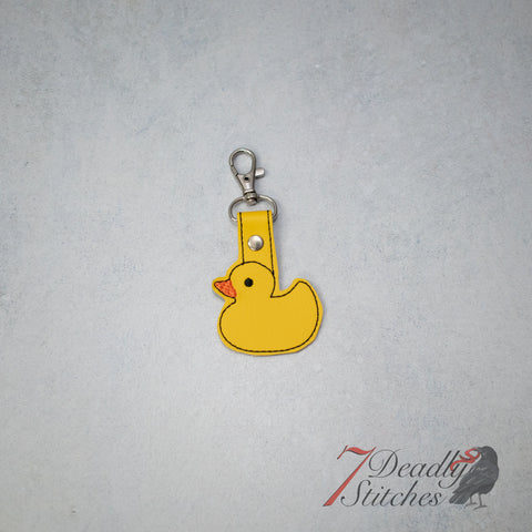 Rubber Ducky Keychain